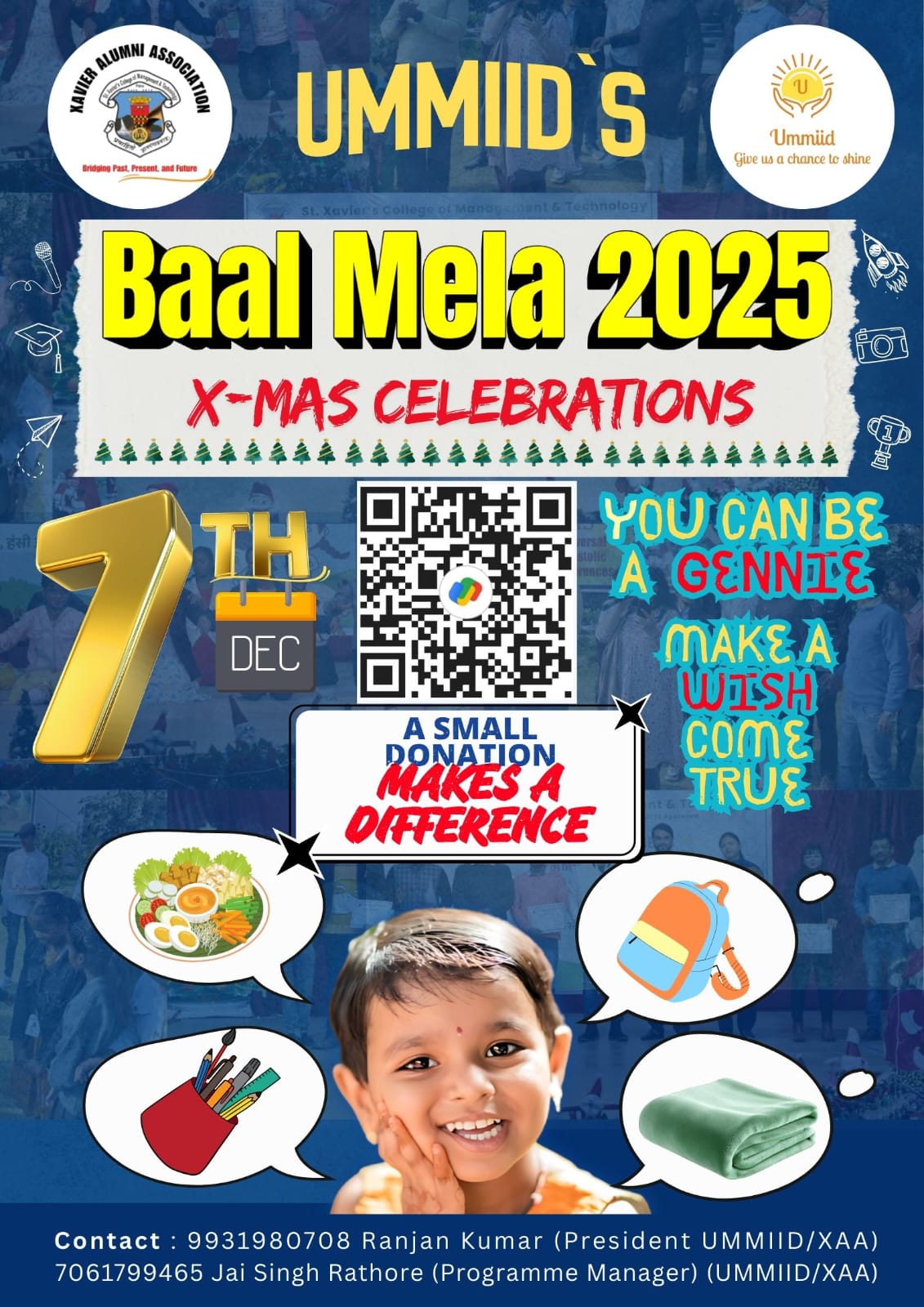 A Small Donation, A Big Difference: Join Us at UMMIID’s Baal Mela 2025
